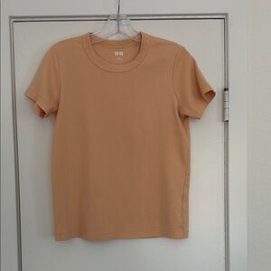 Uniqlo Soft Peach Crewneck Tee